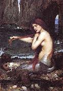 John William Waterhouse The Mermaid oil painting reproduction